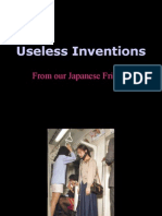 Useless Inventions: From Our Japanese Friends