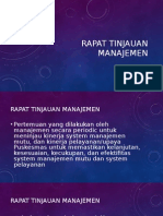 Rapat Tinjauan Manajemen