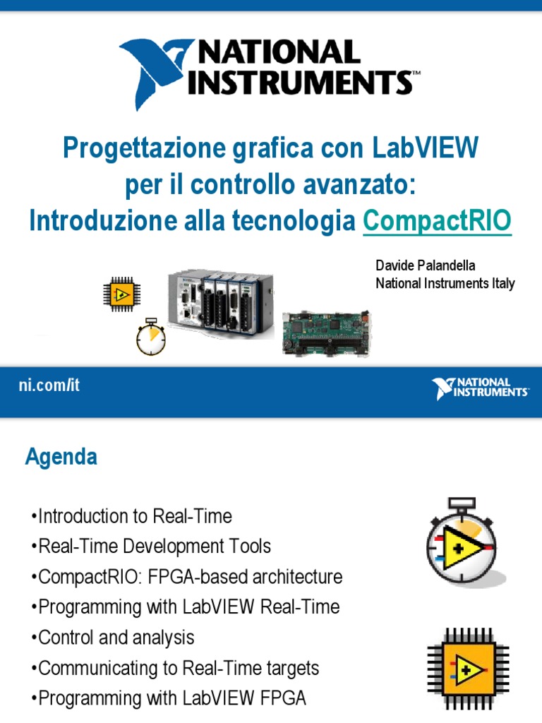 Controllo Avanzato Con LabVIEW e Tecnologia Compact Rio | PDF ...