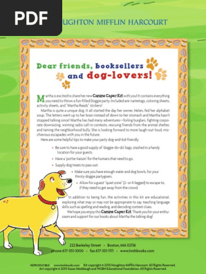 Martha Speaks Canine Caper Kit