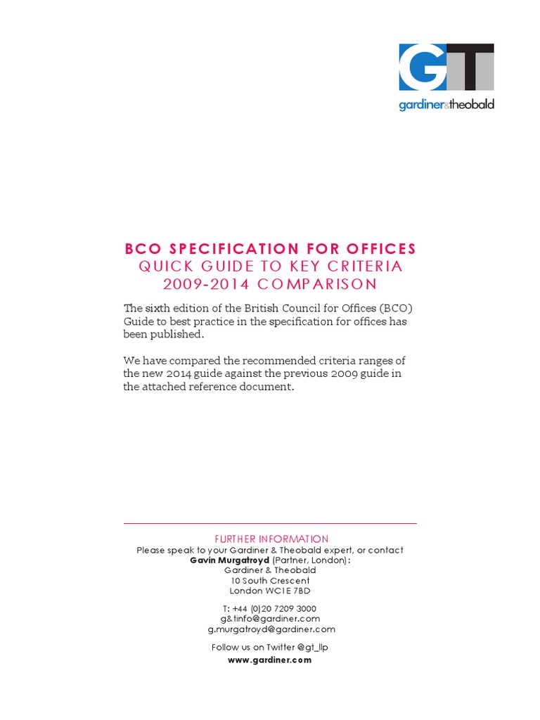 BCO GUIDE TO SPECIFICATION 2019 PDF visual data 4