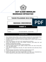 Latihan Soal Un Sd Mi Bahasa Indonesia Paket 2