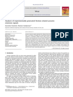 Analysis of Experimentally Generated Friction Related Acoustic Emission Signals