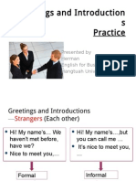 English Business 1 (Meeting & Greeting Practice)