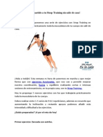 Entrenamiento Con Strap Training o TRX Decathlon