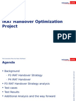 IRAT Handover Optimization Project