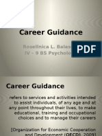 Economic Implications of Career Guidance