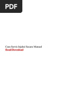 Download Cara Servis Injeksi Secara Manual by Zacky Blacksweet SN287452202 doc pdf