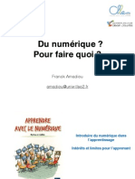 Apprendre Avec Le Numérique - Franck AMADIEU