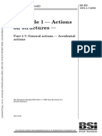 BS en 1991-1!7!2006 - Eurocode 1. Actions On Structures. General Actions. Accidental Actions