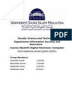 Faculty Science and Technology Department Information Security and Assurance Course SKJ1033 Digital Electronic Computer