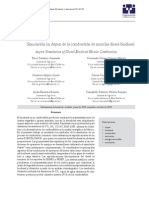 Simulación en Aspen de La Combustión de Mezclas Diesel-Biodiesel