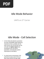 Idle Mode Behavior