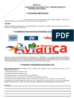 Segurança da aviação civil, credenciamento e controle de acesso