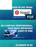 How To Use Toggl