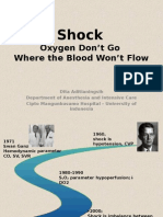Shock: Oxygen Don't Go Where The Blood Won't Flow