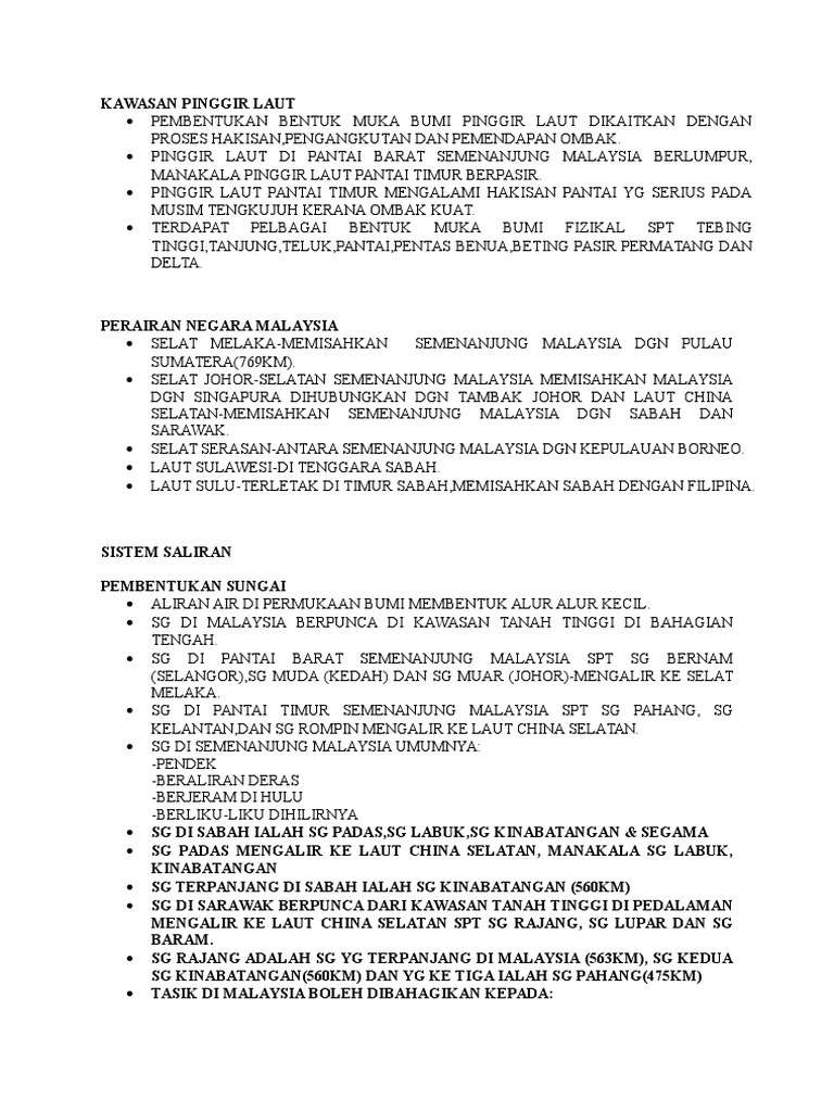 Kawasan Pinggir Laut Pdf