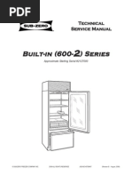 600 2 Sub-Zero Built-In Series Refrigerator Service Manual