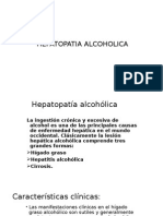 Hepatopatía alcohólica: causas, manifestaciones y diagnóstico