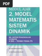 Download 2 Model Matematis Sistem Dinamik - Modul Ajar by Yoga Pratama SN287496472 doc pdf