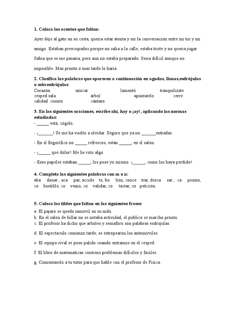 Lengua 1 Eso PDF