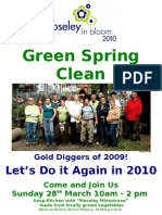 Green Spring Clean: Let's Do It Again in 2010