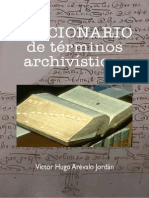 Diccionario de Terminos Archivisticos