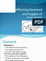 Economics Factors Affecting Demand and Supply