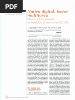 anativos digitales lectura