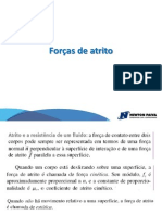 Forças de Atrito