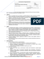 Procedimento Empresarial Segurança Trabalho PE-RH0003