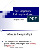 1-The Hospitality Industry and You