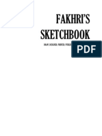 Fakhri'S Sketchbook: Draw, Designed, Printed, Published by Fakhri'S Studio ISBN 60137913565