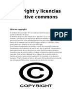 Copyright y Licencias Creative Commons