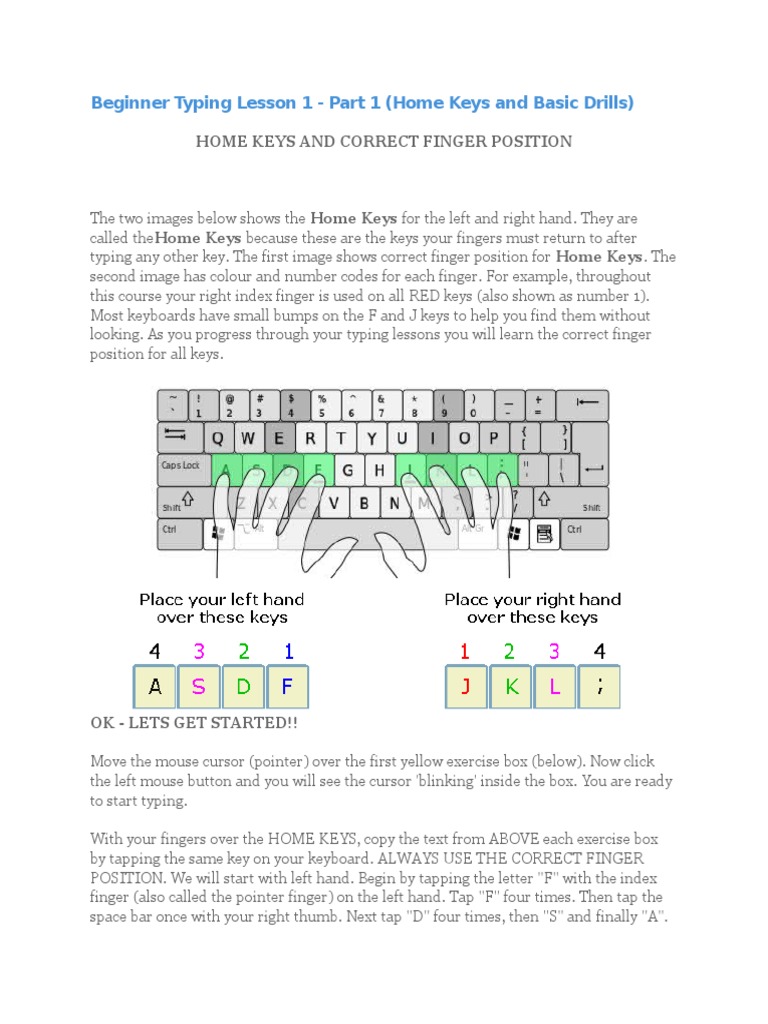 Typing Punctuation Quotation Mark