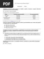 Sarespinho- Questões Do 7º Ano