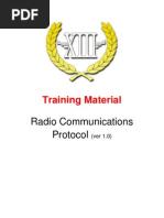 Download Training Material - Radio Communications by XIII Legion Training Staff SN28753622 doc pdf