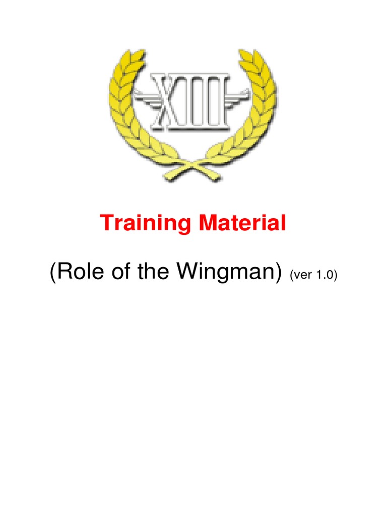 Wingman Responsibilities in Aviation | PDF | Takeoff | Aviation