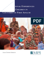 Educational Experiences Refugee Children Countries First Asylum