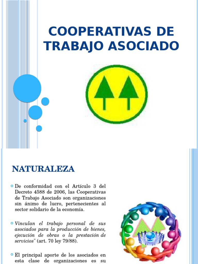 Cooperativas de Trabajo Asociado | PDF | Cooperativa | Derecho laboral