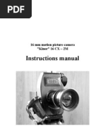Download KINOR 16CX2M 16mm Motion Picture Camera Instruction Manual by grgfisch SN28755459 doc pdf