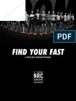 Find Your Fast: 8-Week Mile Training Program