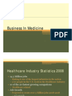 Business in Medicine