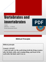 Step 5 - Science 4 Period Vertebrates and Invertebrates-Workshop