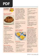 Receita Bolo de Sorvete