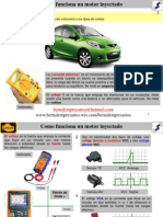 Como funciona motor inyectado: Guía completa de voltaje y medición