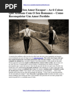 Não Deixe Seu Amor Escapar