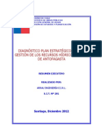 2012 - Dga Diagnostico Plan Estrategico Hidrico R. Antofagasta PDF