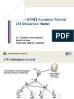 Advanced OPNET Tutorial LTE Access