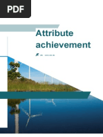 Download Attribute Achievement Form by lukebrown92 SN287584169 doc pdf